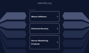 Webutility.org thumbnail