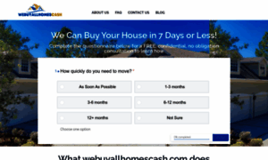 Webuyallhomescash.com thumbnail