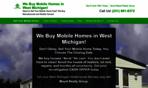 Webuymobilehomesinwestmichigan.com thumbnail