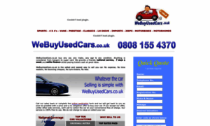 Webuyusedcars.co.uk thumbnail