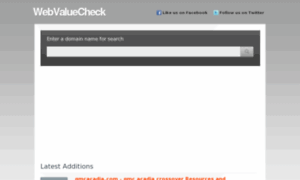 Webvaluecheckes.com thumbnail