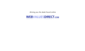 Webvaluesdirect.com thumbnail