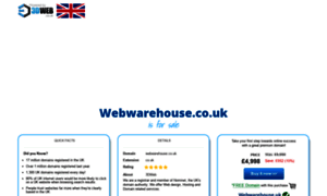 Webwarehouse.co.uk thumbnail