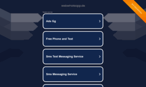 Webwhatsapp.de thumbnail