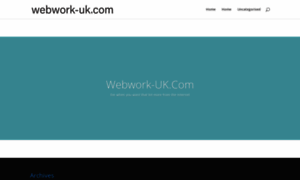 Webwork-uk.com thumbnail