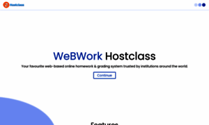 Webwork.hostclass.net thumbnail