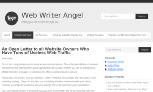 Webwriterangel.com thumbnail