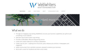 Webwriters.co.nz thumbnail