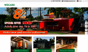 Wecarecontainerhome.com thumbnail