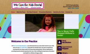 Wecareforkidsdental.com thumbnail