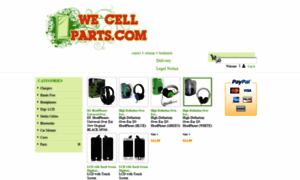 Wecellparts.com thumbnail