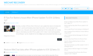 Wechat-recovery.com thumbnail