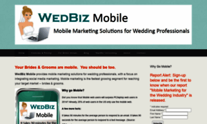 Wedbizmobile.com thumbnail