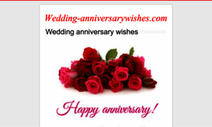 Wedding-anniversarywishes.com thumbnail