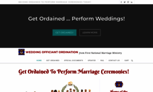 Wedding-officiants.org thumbnail