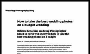 Wedding-photography-blog.info thumbnail