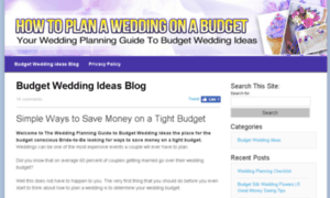 Wedding-planning-guide-to-budget-wedding-ideas.com thumbnail