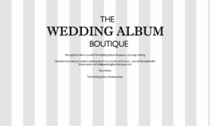 Weddingalbumboutique.com thumbnail