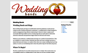 Weddingbands.org thumbnail