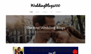 Weddingblogs100.com thumbnail