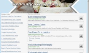 Weddingcakesite.net thumbnail