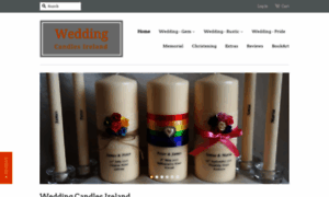 Weddingcandlesireland.com thumbnail