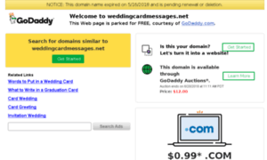 Weddingcardmessages.net thumbnail