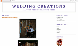Weddingcreationsbysandy.blogspot.com thumbnail