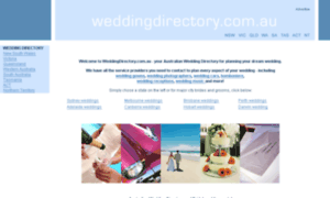 Weddingdirectory.com.au thumbnail