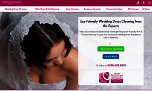 Weddingdresscleaners.net thumbnail