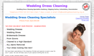 Weddingdresscleaning.org.uk thumbnail