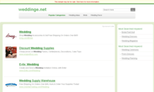 Weddinge.net thumbnail