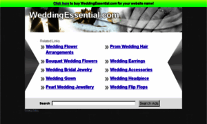 Weddingessential.com thumbnail