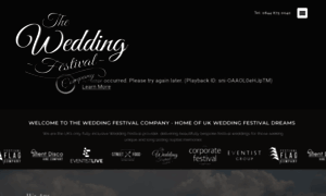Weddingfestivalcompany.co.uk thumbnail