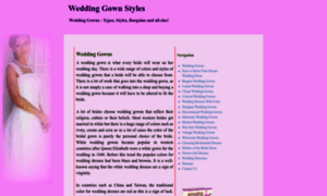 Weddinggownstyles.com thumbnail