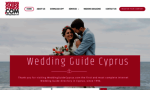 Weddingguidecyprus.com thumbnail