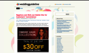 Weddingguideline.wordpress.com thumbnail