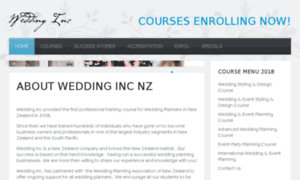 Weddinginc.net.nz thumbnail