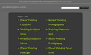 Weddingism.com thumbnail