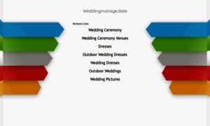 Weddingmanage.date thumbnail