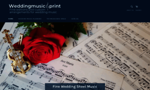 Weddingmusic2print.com thumbnail