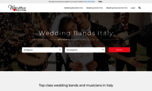 Weddingmusicbanditaly.com thumbnail