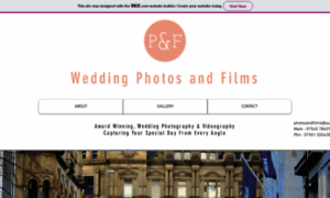 Weddingphotosandfilms.co.uk thumbnail