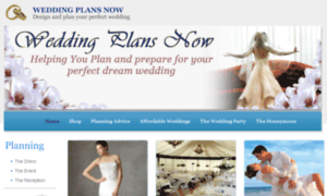 Weddingplansnow.com thumbnail