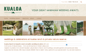 Weddings.kualoa.com thumbnail