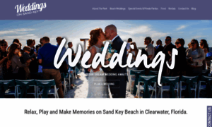 Weddingsonsandkeybeach.com thumbnail