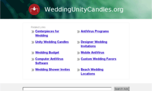 Weddingunitycandles.org thumbnail