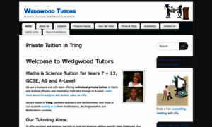 Wedgwoodtutors.co.uk thumbnail