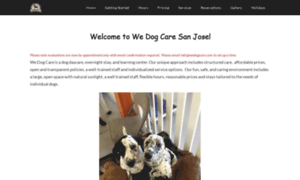 Wedogcaresanjose.com thumbnail