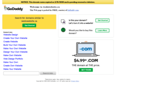 Wedowebsite.ca thumbnail